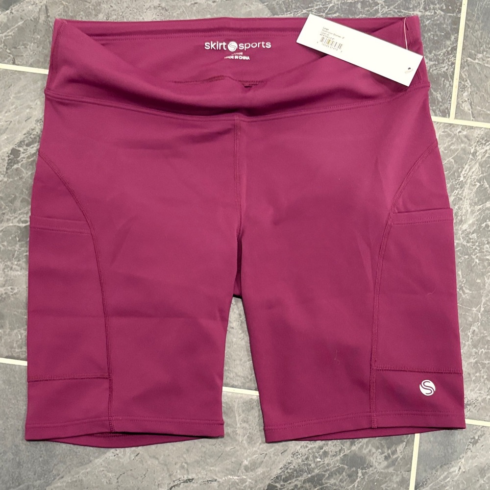 SkirtSports Women's Magenta Bike Shorts